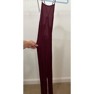 Forever 21 Plum Jumpsuit, size XS